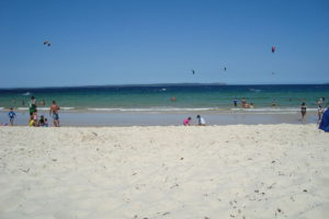 Excellent beached close to the camp, Jervis Bay, Australia